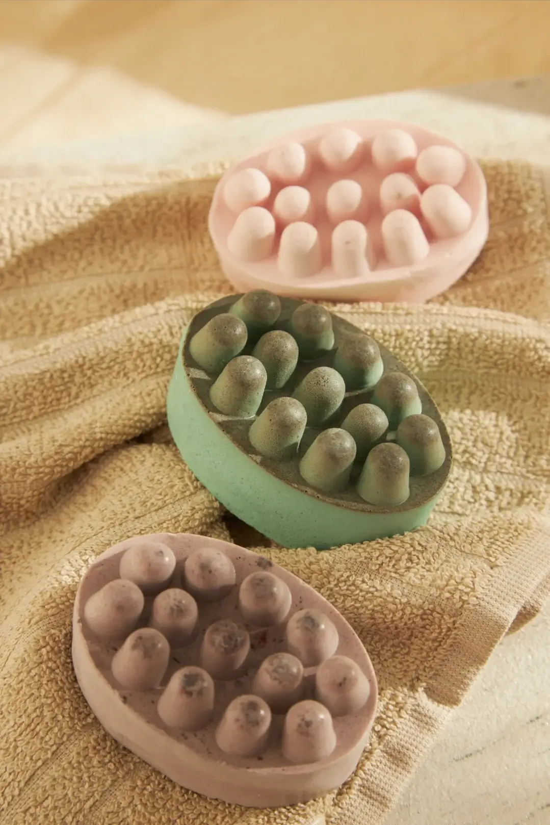 Sabonetes Massageador
