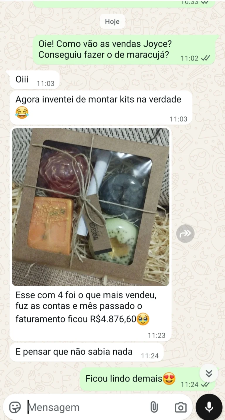 Depoimento de aluna 1