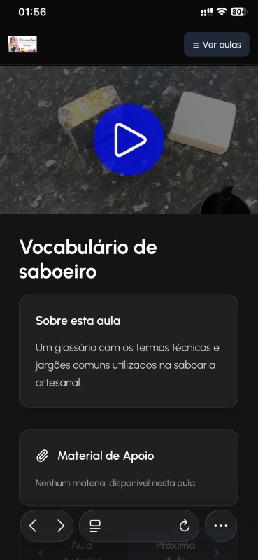 Curso com videos